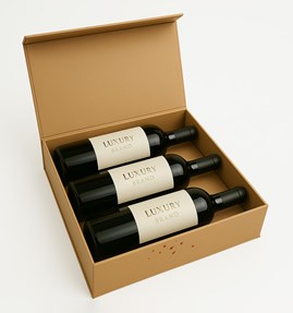 Karton prezentowy ozdobny 360x260x93mm Thank You