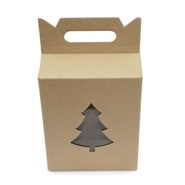 Pudełko karbowane F217 190x130x220mm (CHOINKA) EKO