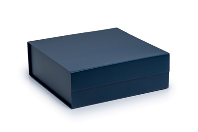 Pudełko Magnetyczne Granatowe 330x330x115zew A4 Opakowanie Prezentowe