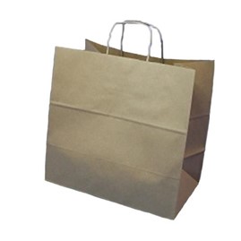 Duża Torba Papierowa Brązowa