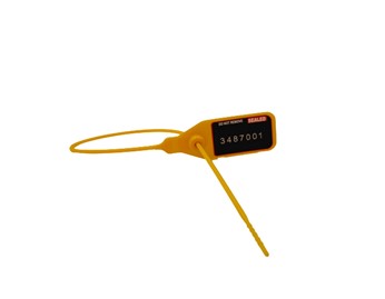 Plomba Plastikowa Unix M 285 Żółta - 10 sztuk