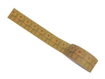 Taśma Świąteczna Papierowa Jelonek Zielony 48mm/50