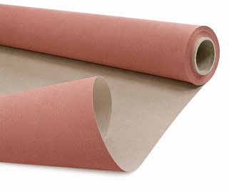 Papier kraft DUO brązowy kremowy rolka 79 cm 40 m