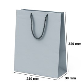 Torby Laminowane Srebrne