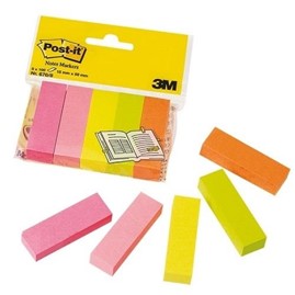 Zakładki Indeksujące Post-It 15x50 5x100szt. mix k