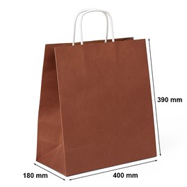 Torby Papierowe Czekoladowe