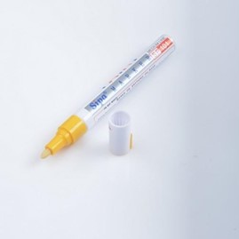 Pisak z farbą SP101, medium, kolor: żółty