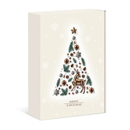 świąteczne kartonowe pudełko