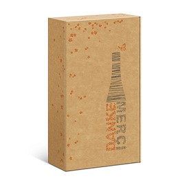 Karton prezentowy ozdobny 360x196x93mm Danke/Merci