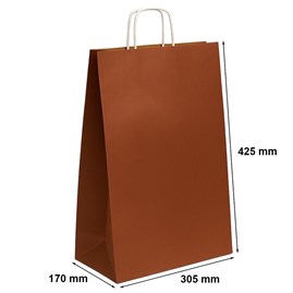 Torba Papierowa Czekoladowa