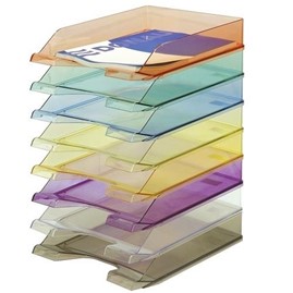 Szuflada na biurko Donau 346x254x60 transp.