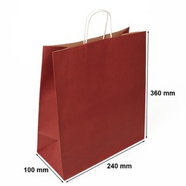 Torebka Upominkowa Bordowa