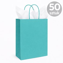 Torba papierowa morska 180×80×225 mm kraft 50 sztuk