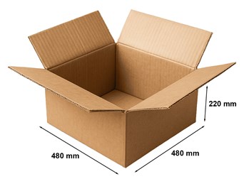 Tani Karton klapowy 480x480x220mm