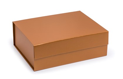 Pudełko Magnetyczne Miedziane 330x255x115mm (zew)A4 Na prezent