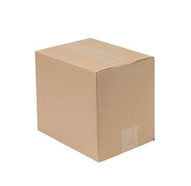 karton klapowy brązowy