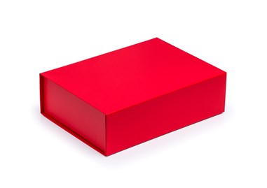 Pudełko Magnetyczne Czerwone 350x250x100mm Pudełko Ozdobne Na Prezent