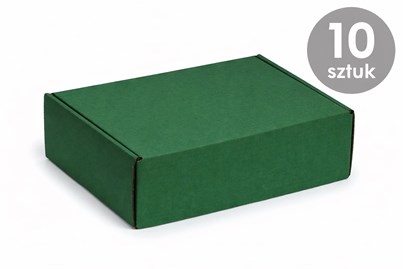 karton wykrojnikowy zielony 330x250x100 mm 10 sztuk