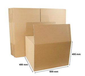 Kartony Klapowe 600x400x400mm BC650, 100 sztuk
