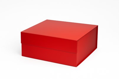 Pudełko Magnetyczne Czerwone 380x380x150mm (zew) L