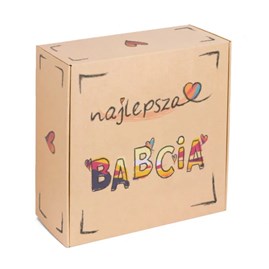 Karton wykrojnikowy 300x300x110mm BABCIA