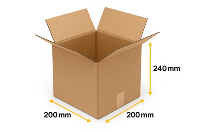Karton klapowy 200x200x240mm BC580