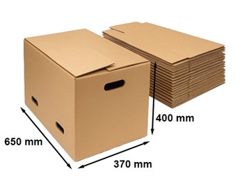 Karton wykrojnikowy 650x370x400mm do przeprowadzki 10szt