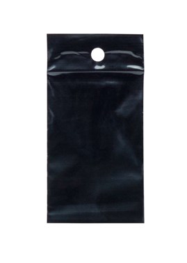 Woreczki strunowe  80x120mm 50um 50 szt. CZARNA