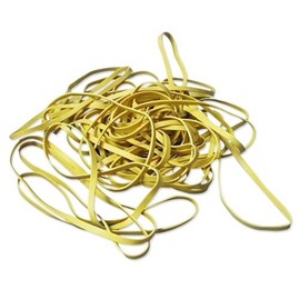 Gumki recepturki  70mmx1,5x3,5 żółte - 1000g