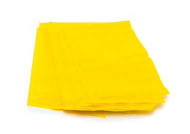 Torebka strunowa 150x200mm 50um 50szt. ŻÓŁTA