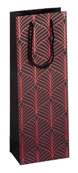 Torebka na wino 125x85x360mm K-421 FRB
