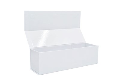 Pudełko z magnesem na 1 wino BIAŁE 100x100x350mm - EASY
