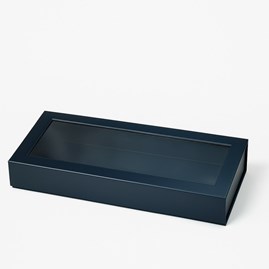 Pudełko Magnetyczne Czarne Z Okienkiem 500x180x53 mm (zew) F3