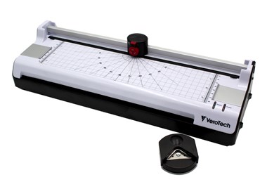 Laminator Biały A3 z trymerem i zaokrąglaczem