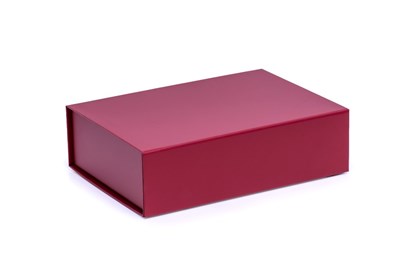 Pudełko Magnetyczne Bordowe  250x180x70mm Pudełko Ozdobne Prezentowe