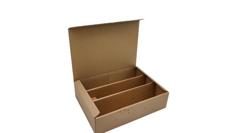 Karton prezentowy ozdobny 360x260x93mm Thank You