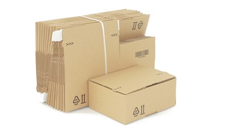 Karton fasonowy pudełko tekturowe 169x130x70mm - pakiet 10 sztuk