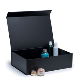 Pudełko Magnetyczne Czarne 500x340x145mm XL  Duże Pudełko Prezentowe