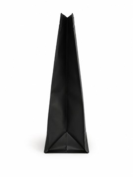 Doypack na kawę czarny kraft 250 ml 120×80×200 mm 25 sztuk