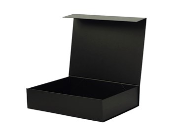 Pudełko magnetyczne 430x330x100mm Czarne prezentowe ozdobne A3