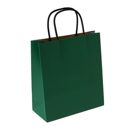 Torebki Papierowe Małe Zielone