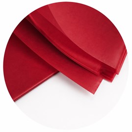 Bibuła 50x75 cm burgundowa 48 arkuszy