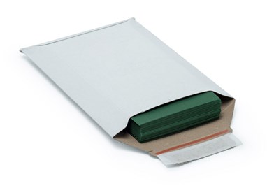 Pakiet 10 kopert kartonowych białych 175x250mm B5