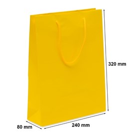 Torba Prezentowa Żółta