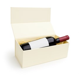 Pudełko magnetyczne na butelkę 350x120x120mm Kość Słoniowa