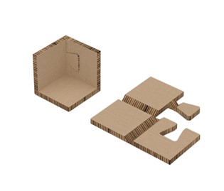 Narożnik Plaster Miodu - 120x120x120 oko 10 mm