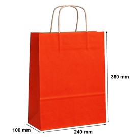 Torby Papierowe Czerwone