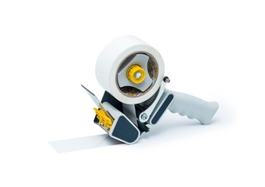 Biała taśma akrylowa rolka