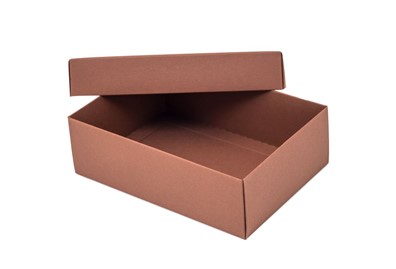 brązowe opakowanie fasonowe